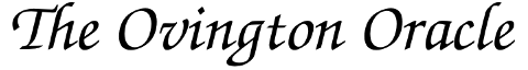 The Ovington Oracle title