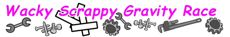 Wacky Scrappy Gravity Race header