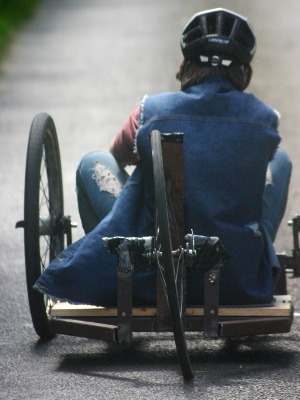 The Cycl(e)one wheel bent under load