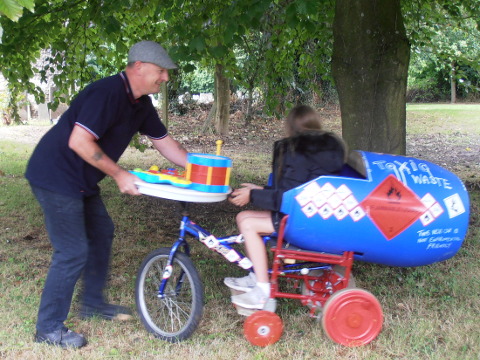 Toxic waste arriving