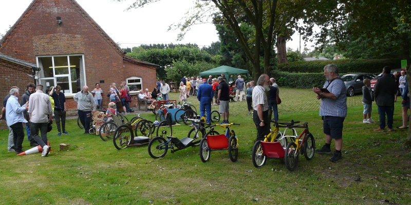 Dave and Tim checking and awarding points
